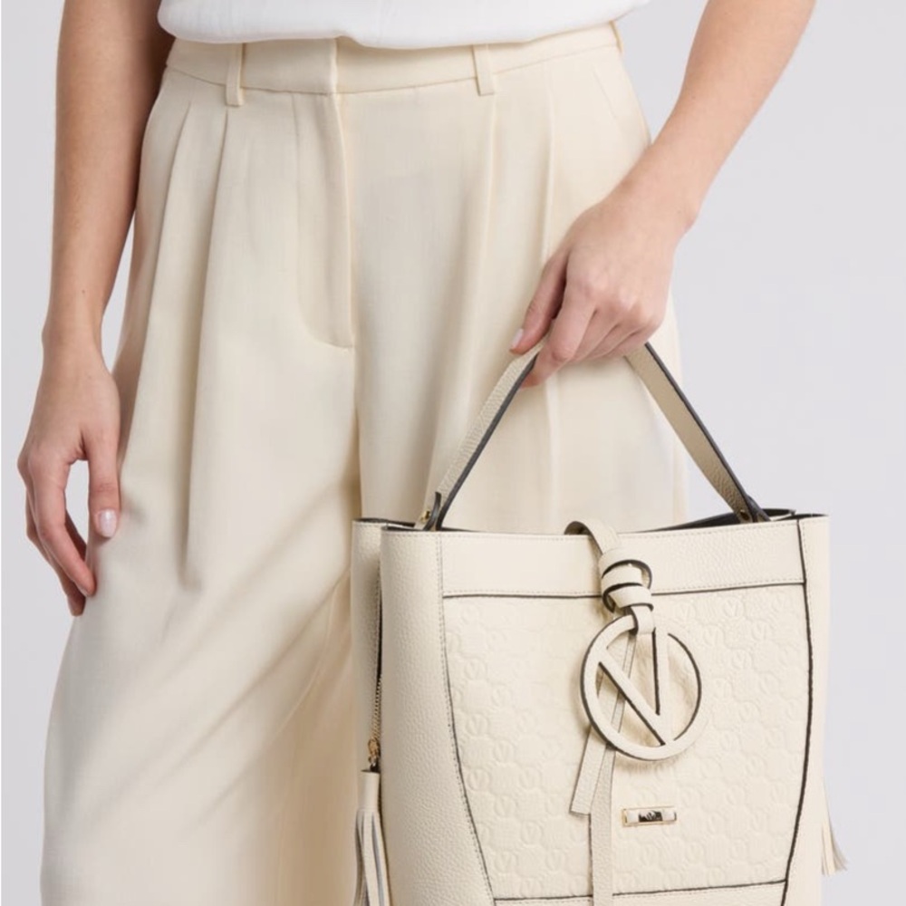 Valentino by Mario Valentino Callie Medallion Bucket Bag - Picture 2 of 8